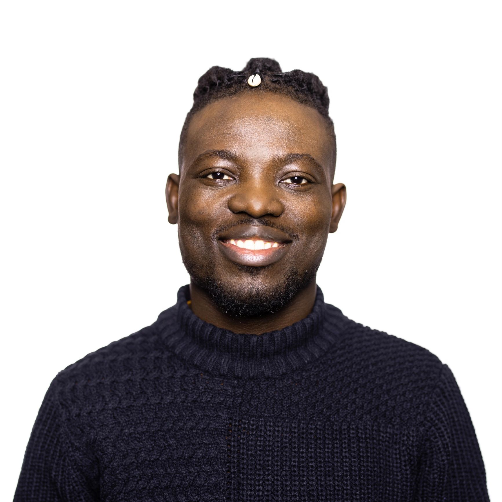 Portrait of a smiling customer